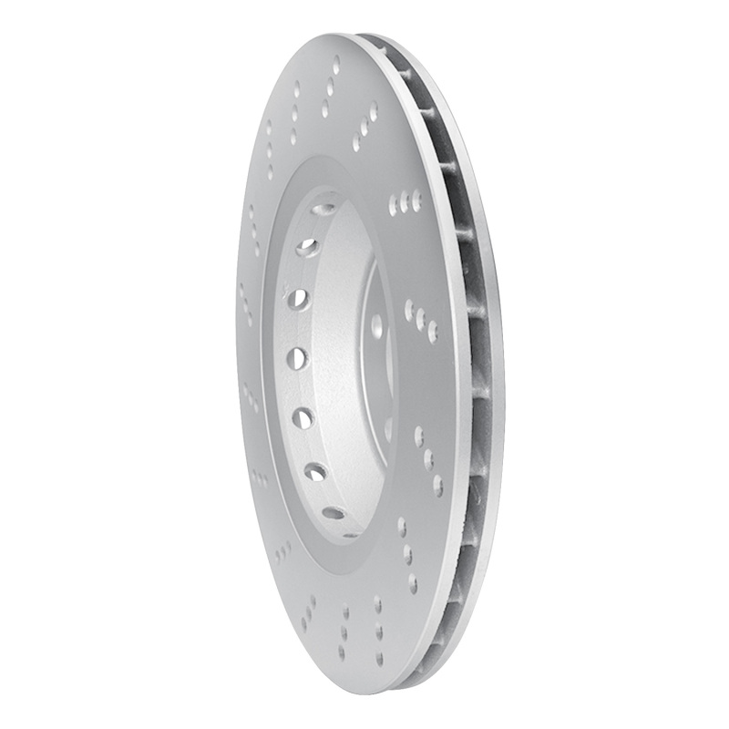 BMW X4 Brake Rotor (1) - Right Rear - R1 Concepts - GeoSPEC Coated Rotor - Drilled - `20-`25